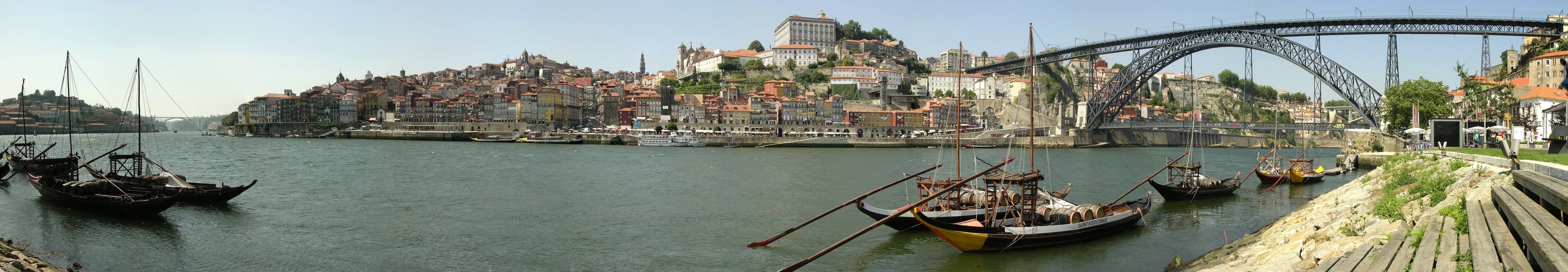 Panoramic view of Porto