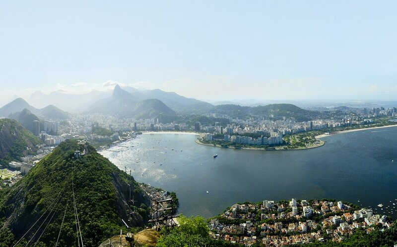 Panoramic view of Rio de Janeiro