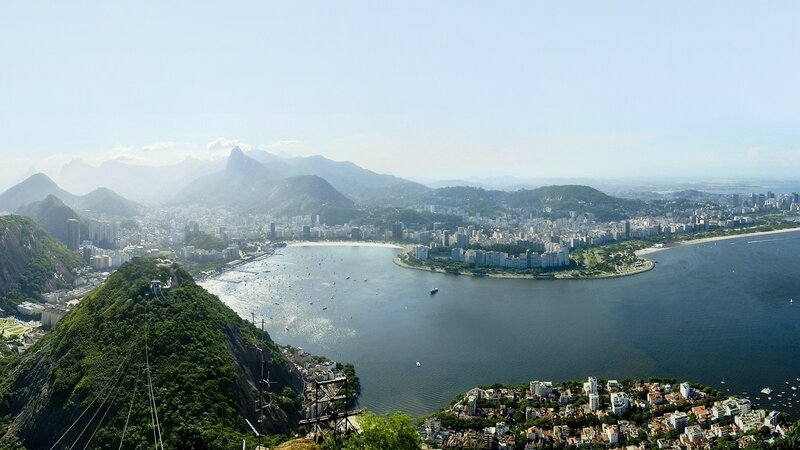 Panoramic view of Rio de Janeiro