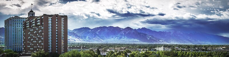 Panoramic view of Salt Lake City