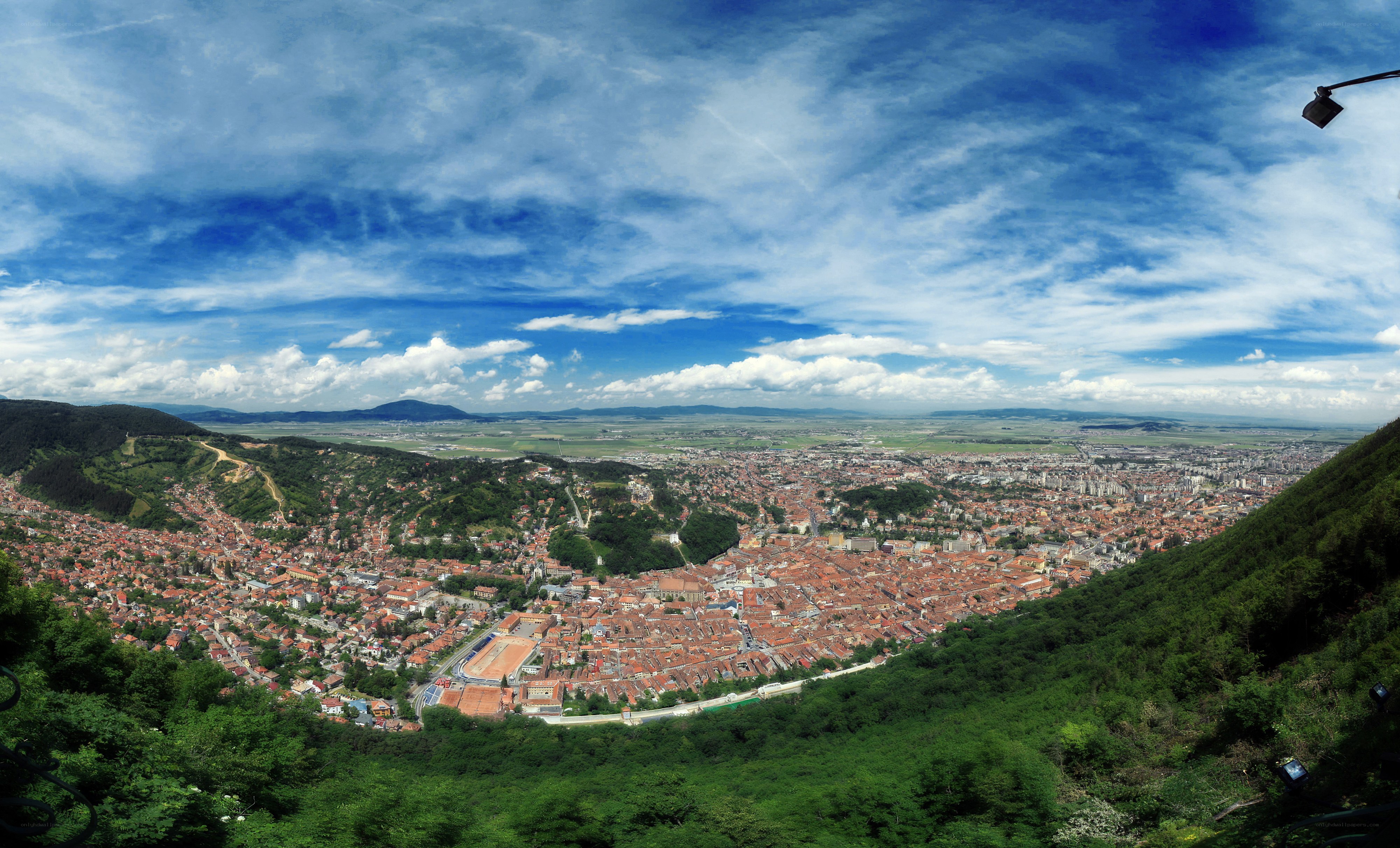 Panoramic view of Sibiu