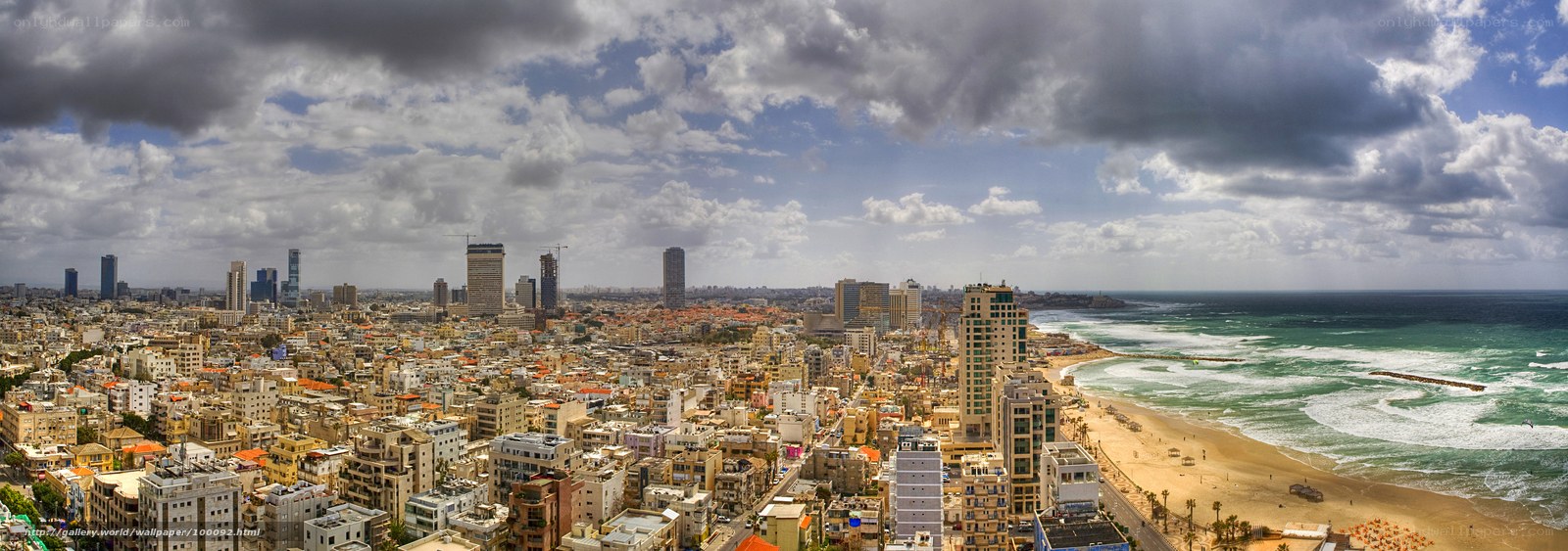 Panoramic view of Tel Aviv
