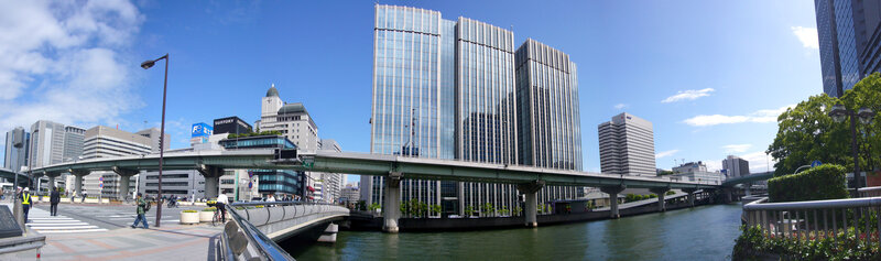 Panoramic view of Tokyo cityscape
