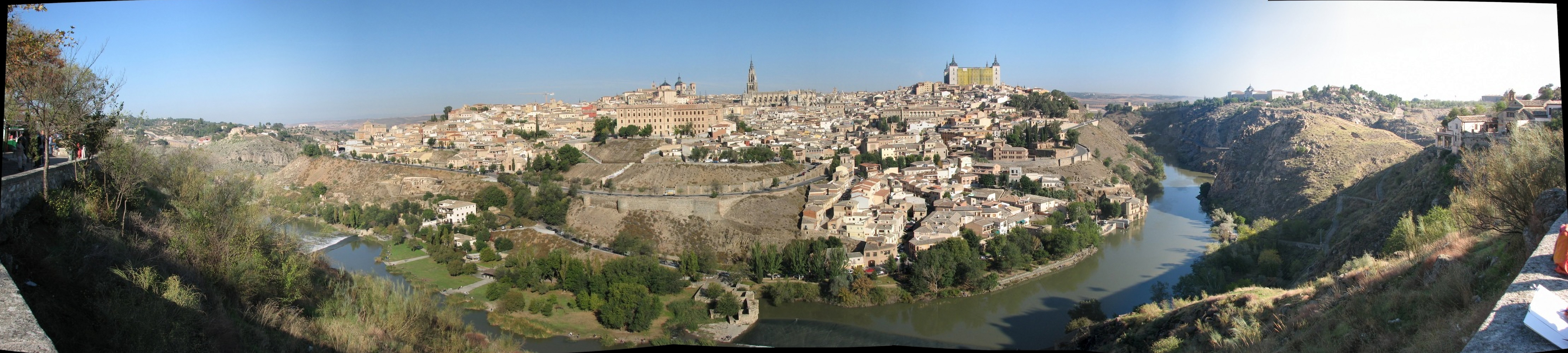 Panoramic view of Toledo
