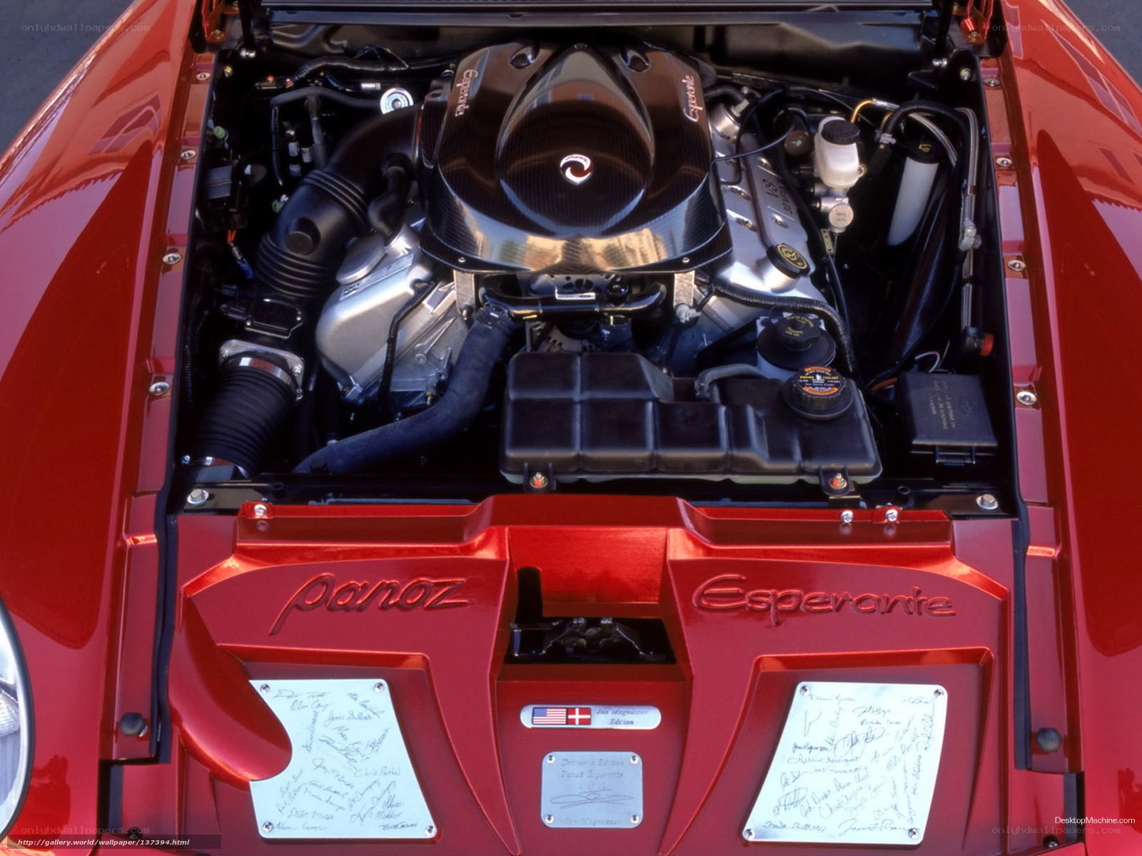 Panoz Esperante engine bay