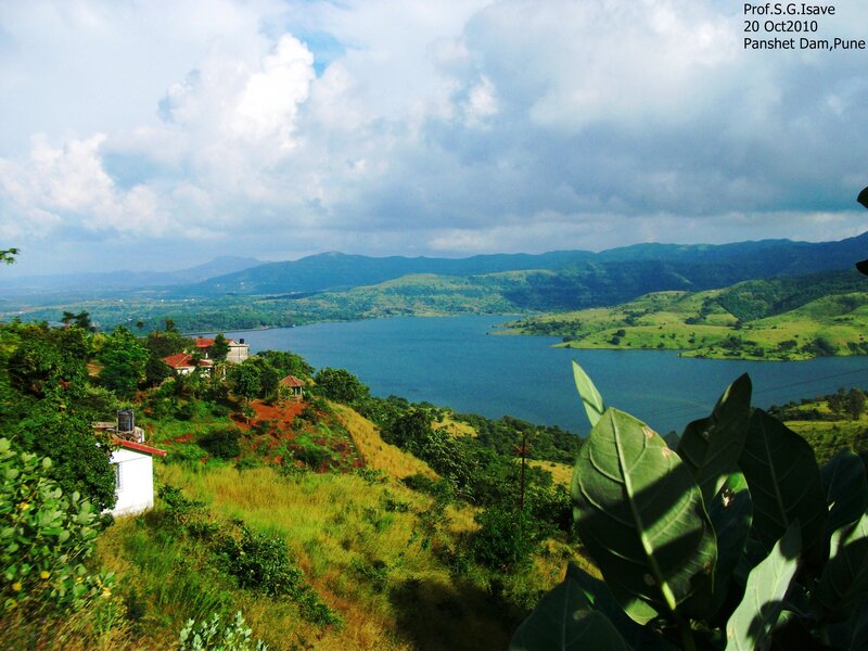 Panshet Dam Landscape