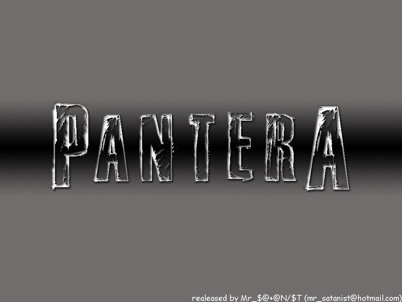 Pantera band logo