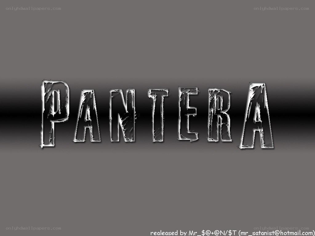 Pantera band logo