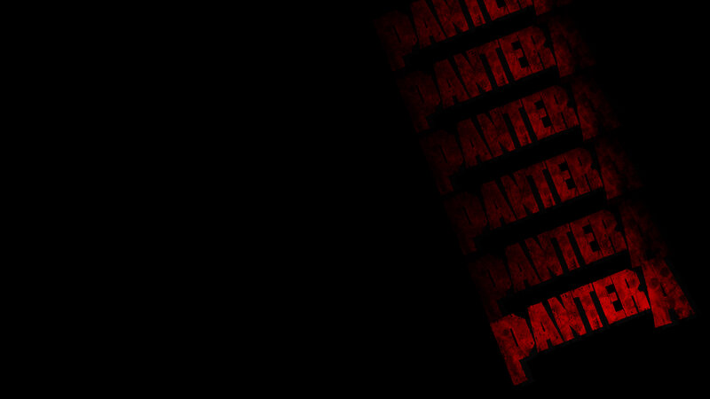 Pantera band logo wallpaper