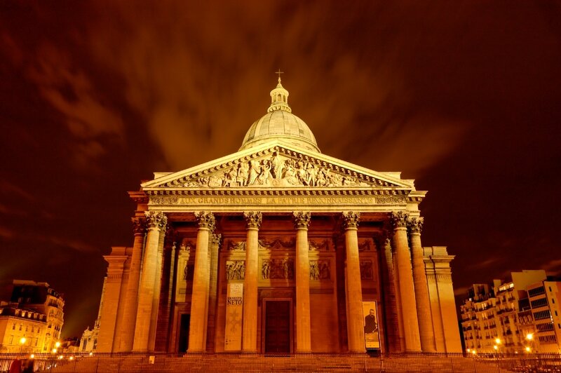 Pantheon Building at Night
