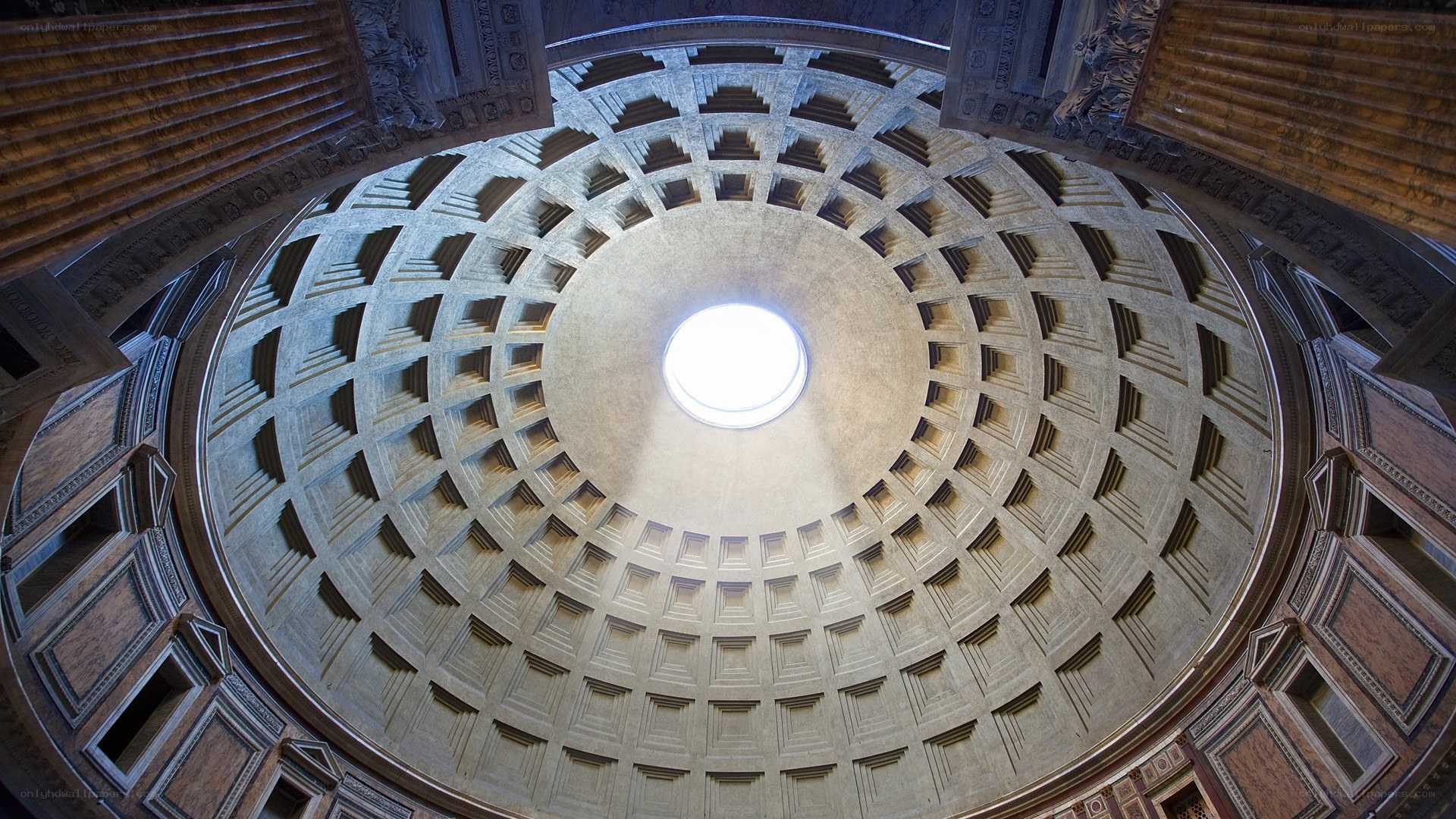 Pantheon dome interior