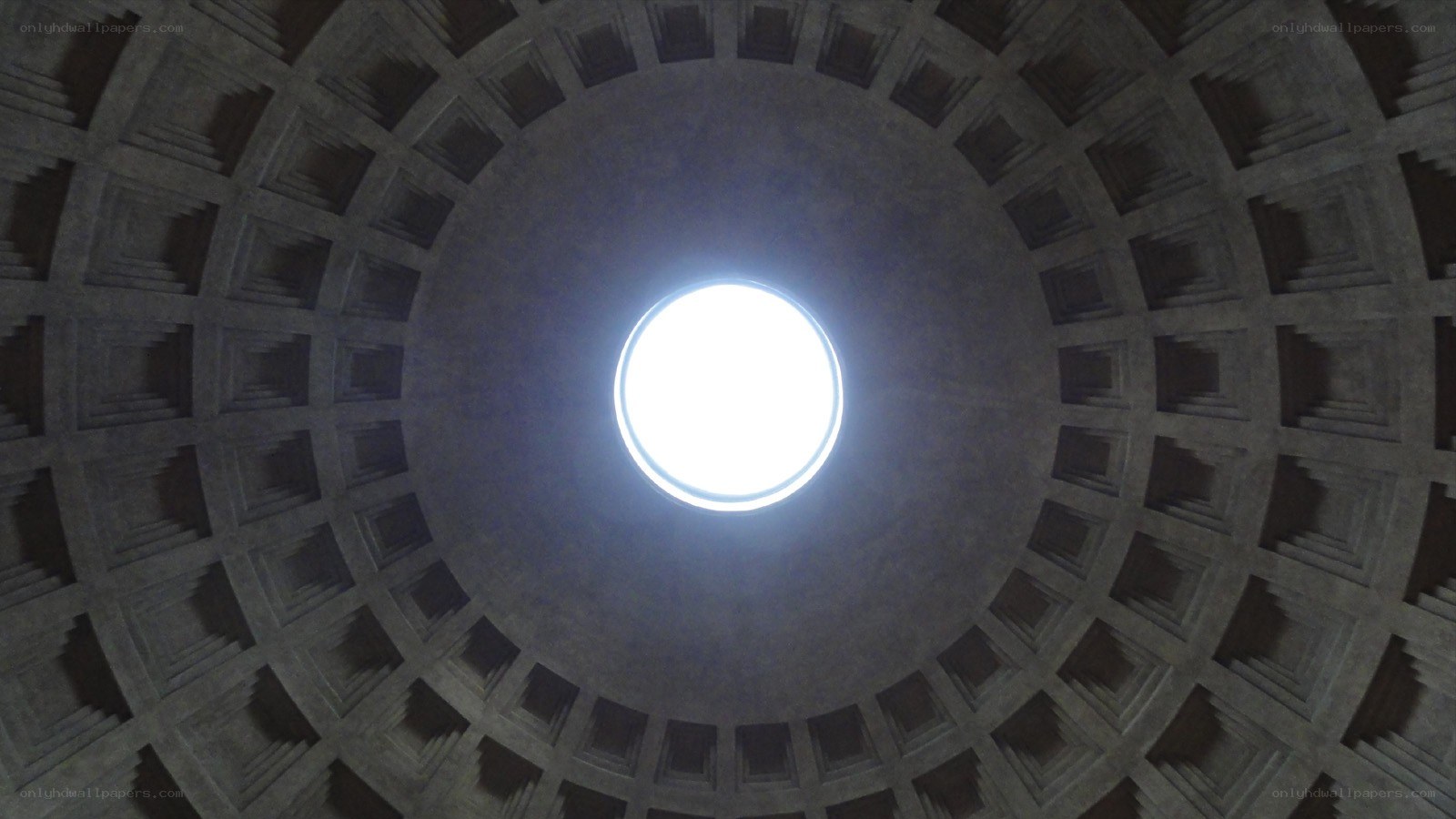 Pantheon dome with oculus