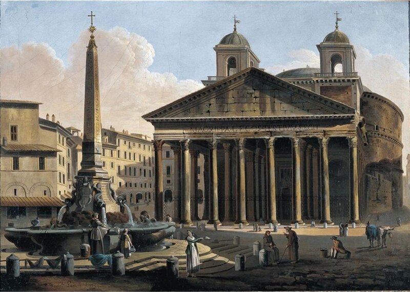 Pantheon in Rome — Brown