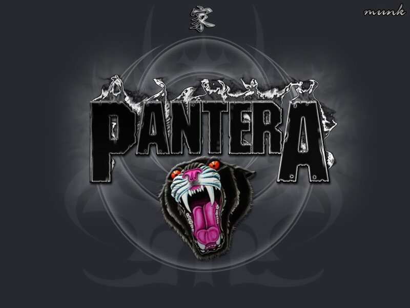 Panther Head Logo — Black, Aggressive
