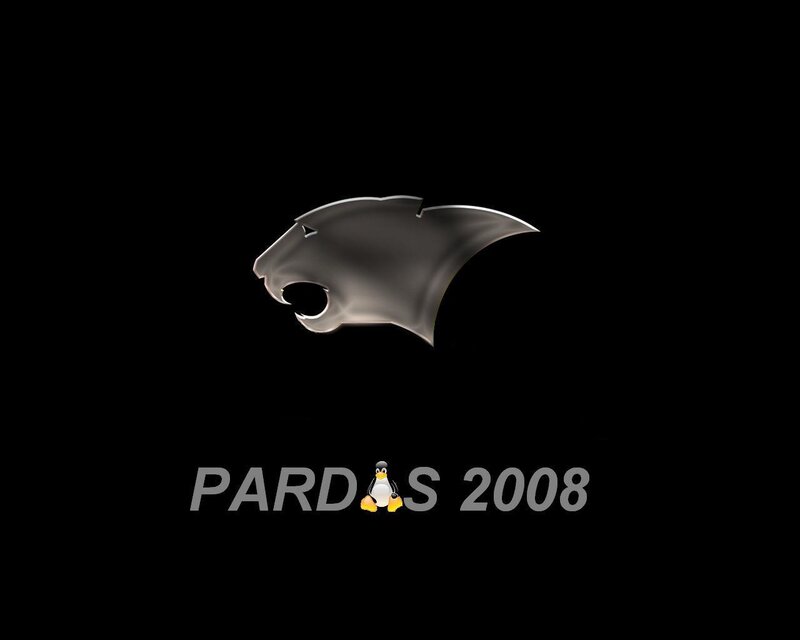 Panther Head Logo — Black