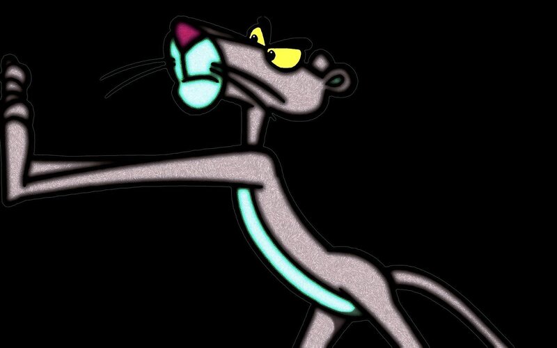 Panther in Motion