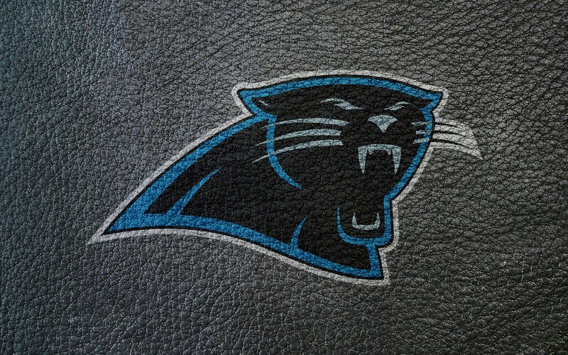 Panther Logo on Leather
