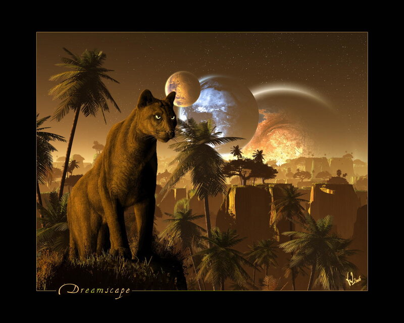 Panther on Cliff