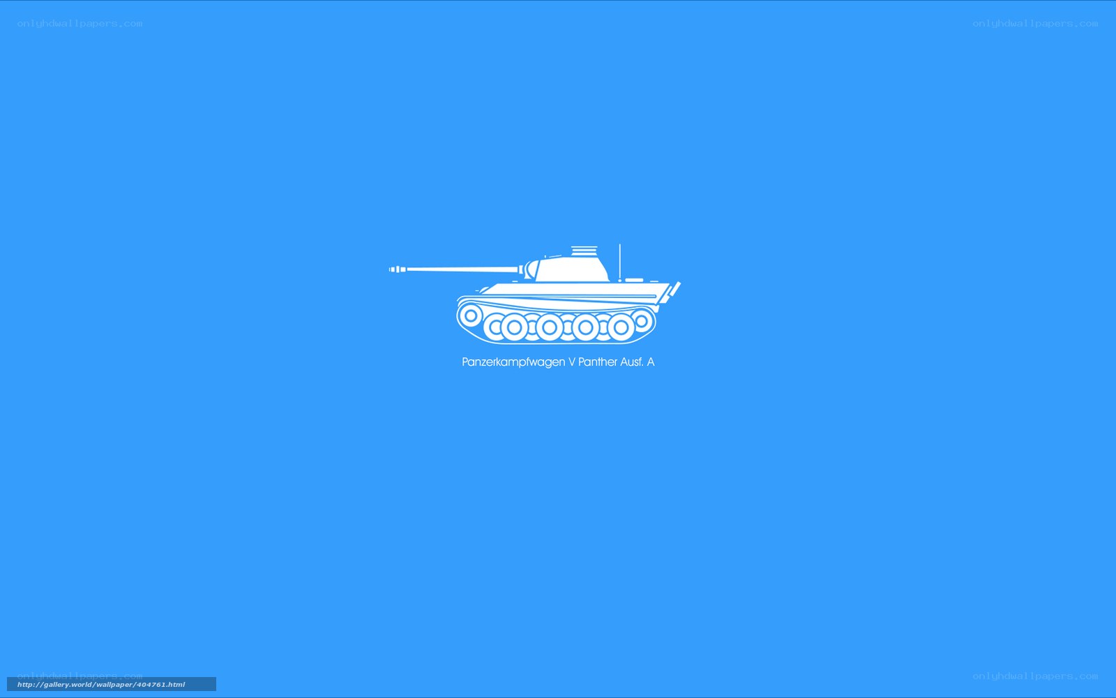 Panther tank illustration