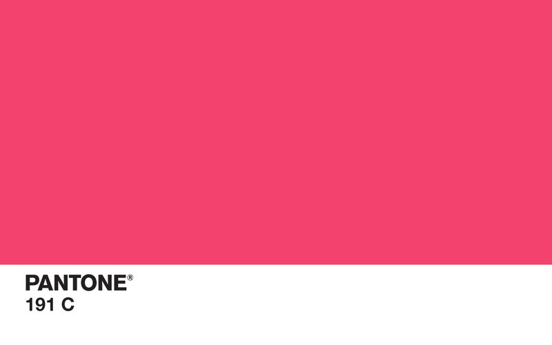 Pantone Color Swatch — Pink