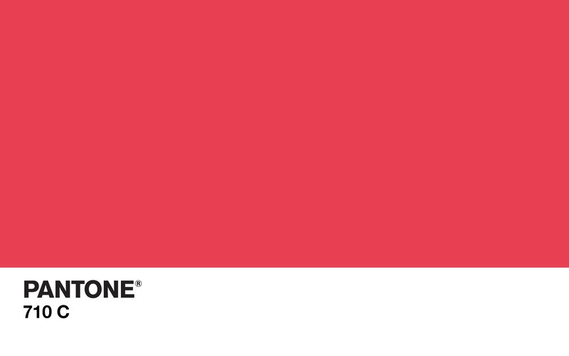 Pantone Color Swatch — Red, Neutral