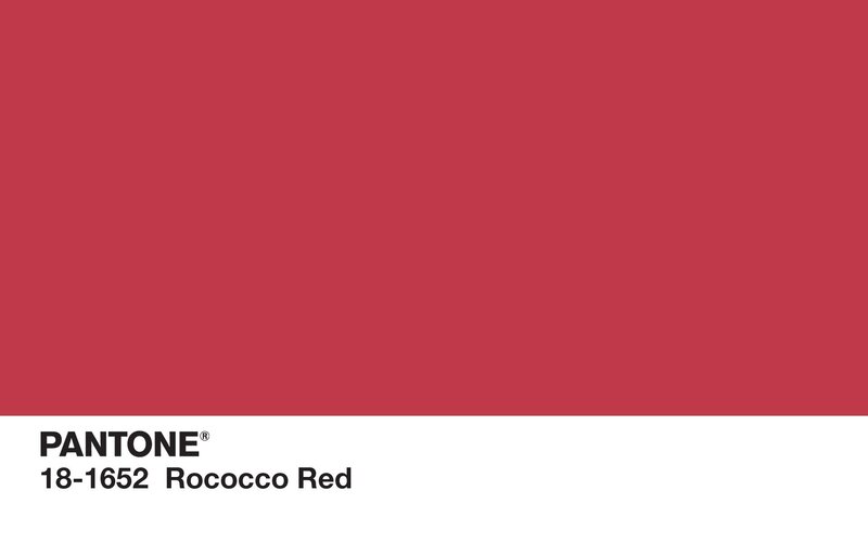 Pantone Color Swatch — Red