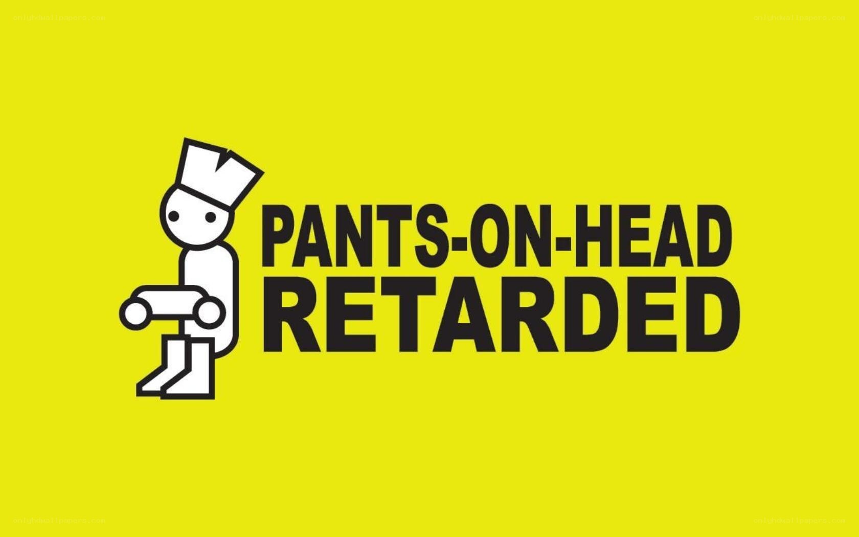 Pants on Head Retarded logo