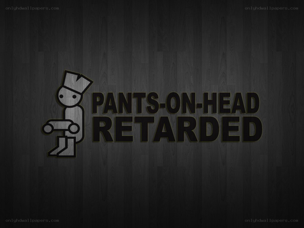 Pants on Head Retarded logo