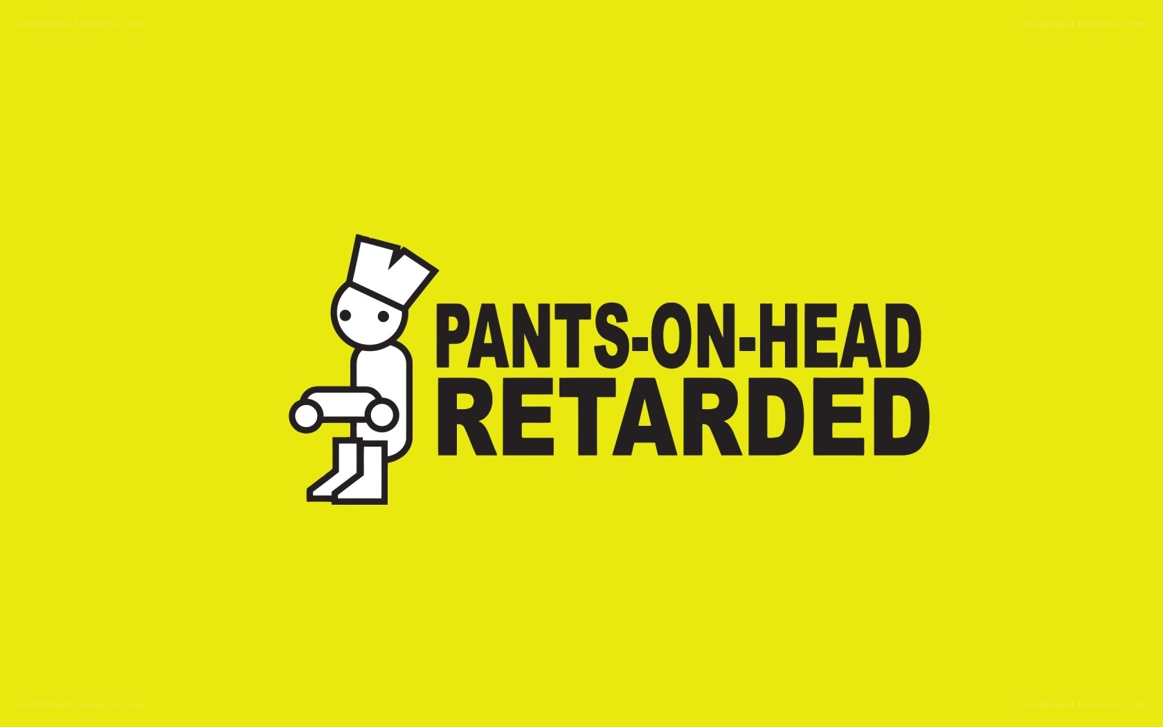 Pants on Head Retarded logo