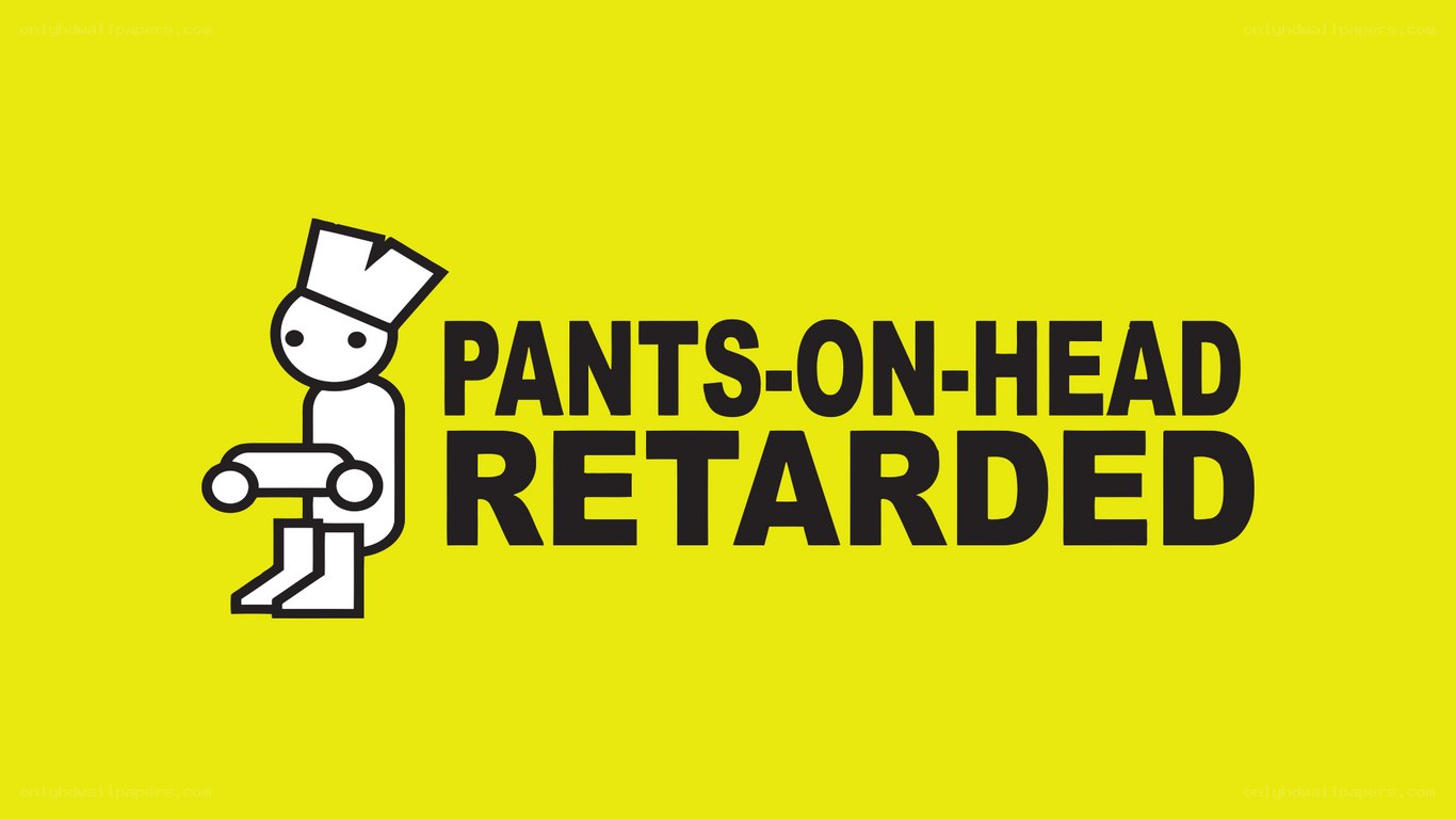 Pants on Head Retarded logo