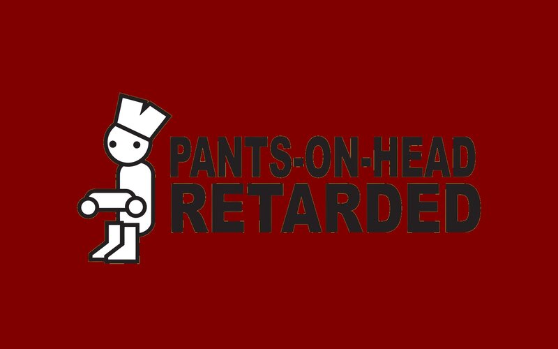 Pants on Head Retarded logo