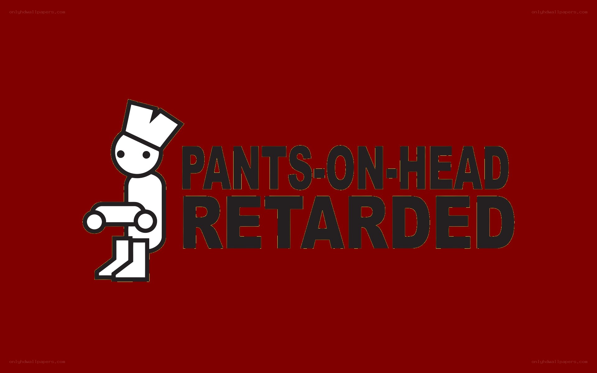 Pants on Head Retarded logo