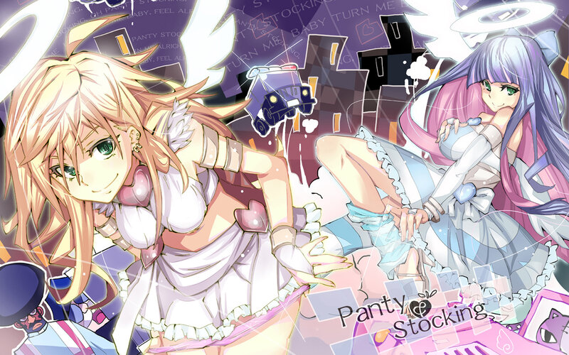 Panty & Stocking characters