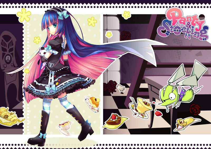 Panty & Stocking with Garterbelt art