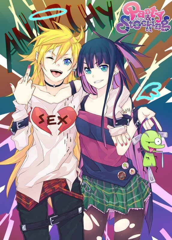 Panty & Stocking with Garterbelt art