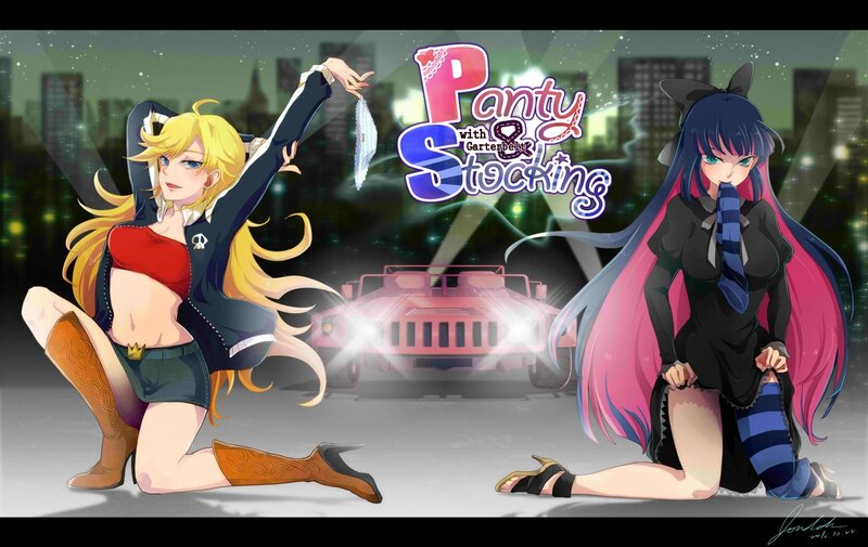 Panty & Stocking with Garterbelt art