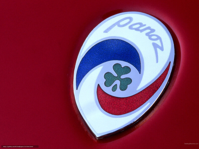 Panzer car emblem close-up