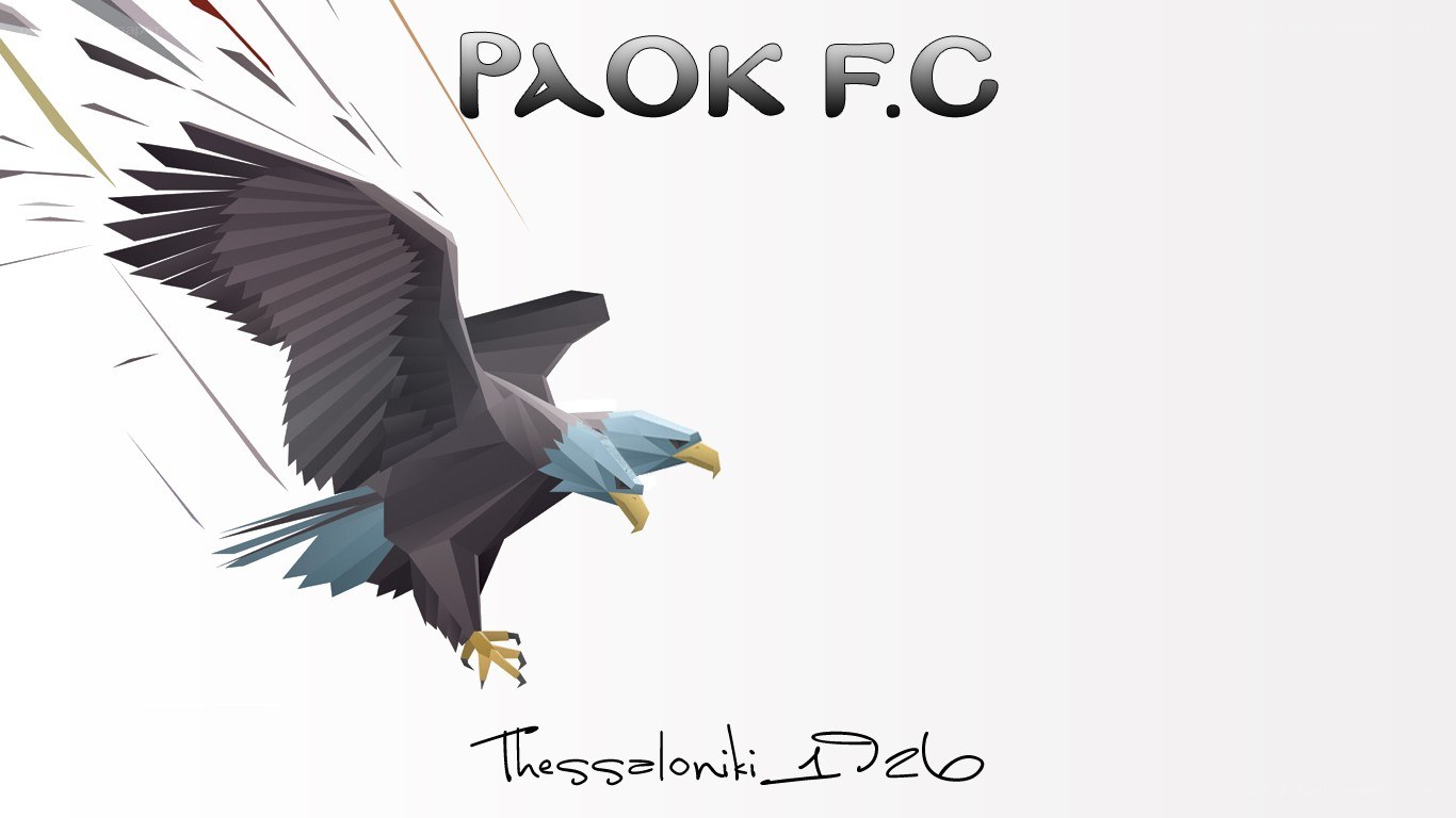 PAOK F.C. logo with eagle