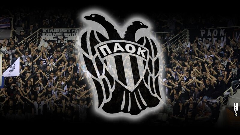 PAOK FC fans in stadium