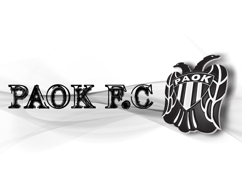 PAOK FC logo and text