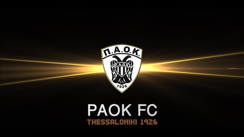 PAOK FC Logo — Black, Dramatic