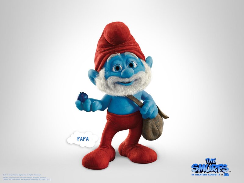 Papa Smurf character