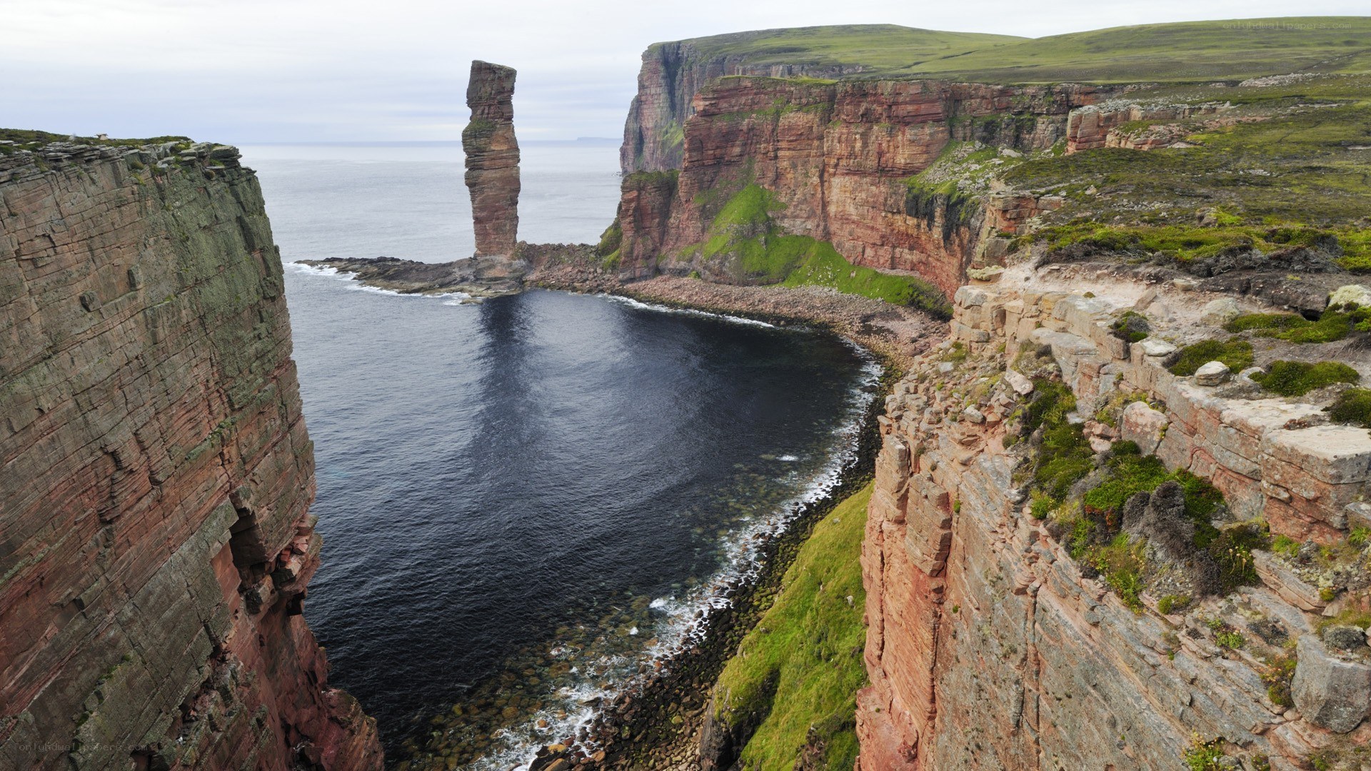 Papa Stour sea stack