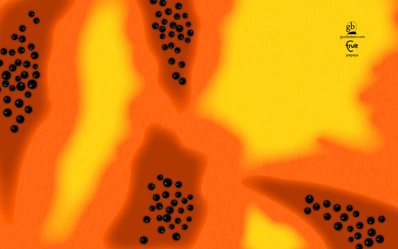 Papaya Fruit Interior