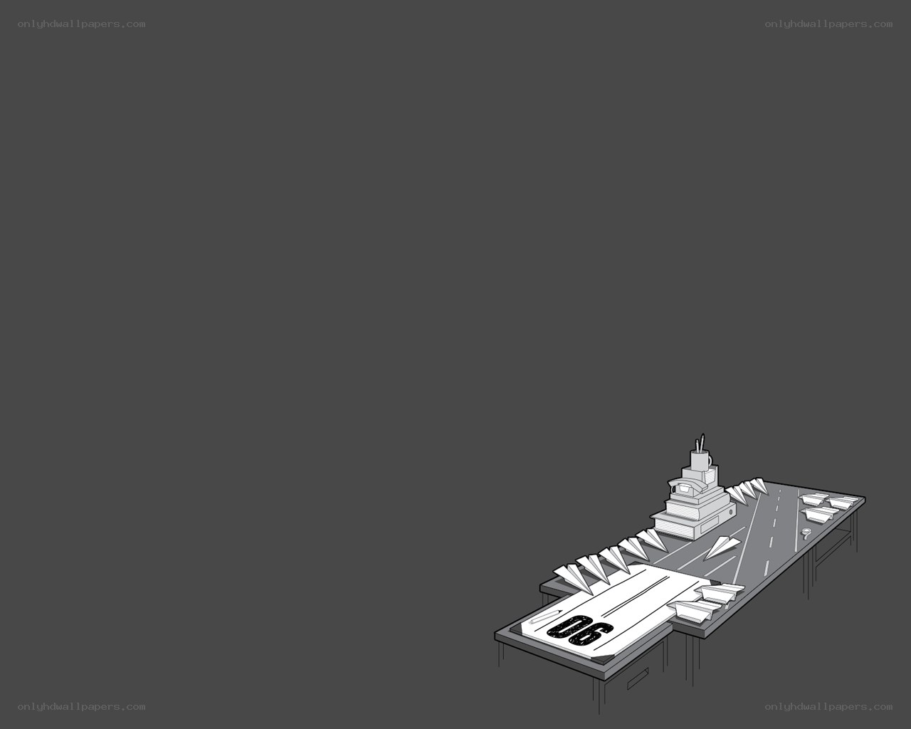 paper airplane carrier