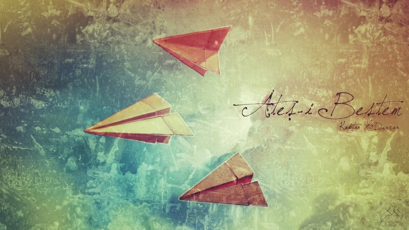 Paper Airplanes Flying