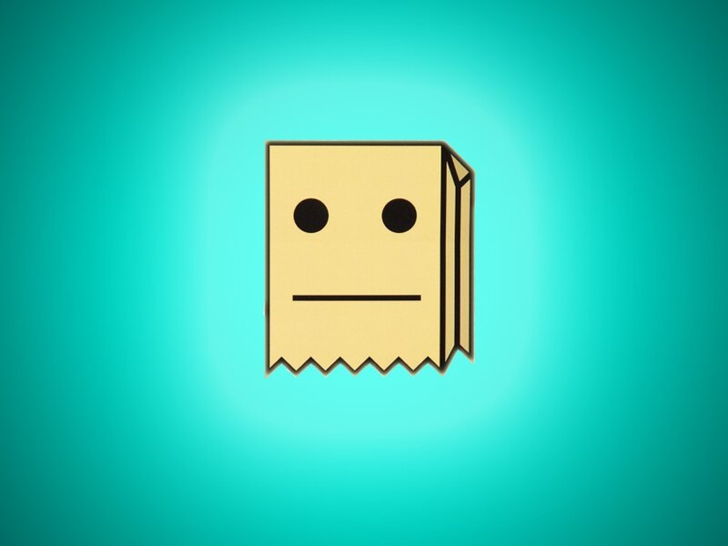 Paper Bag Character