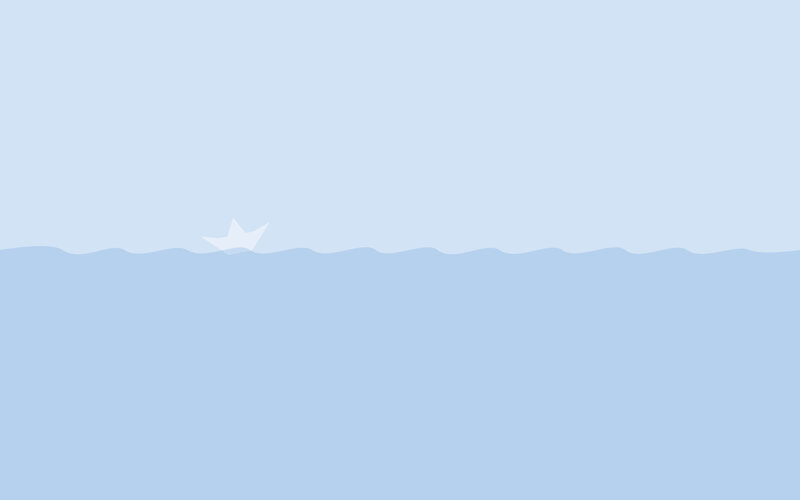 paper boat on calm water