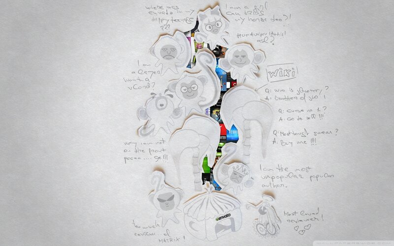 paper cutout art with text