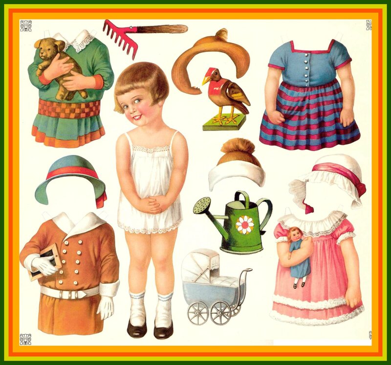 Paper Doll Cutouts